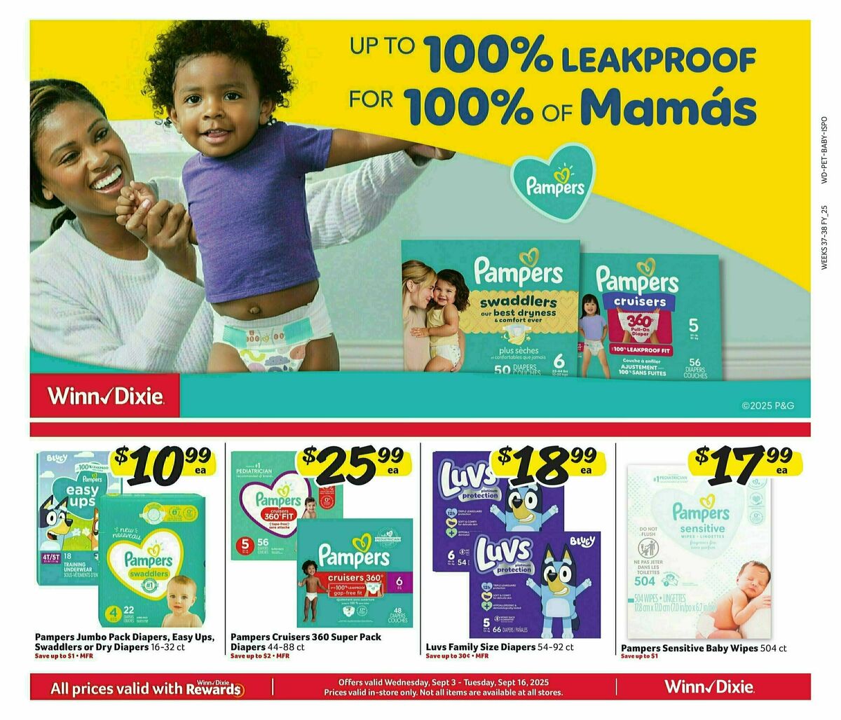 Winn-Dixie Weekly Ad from September 3