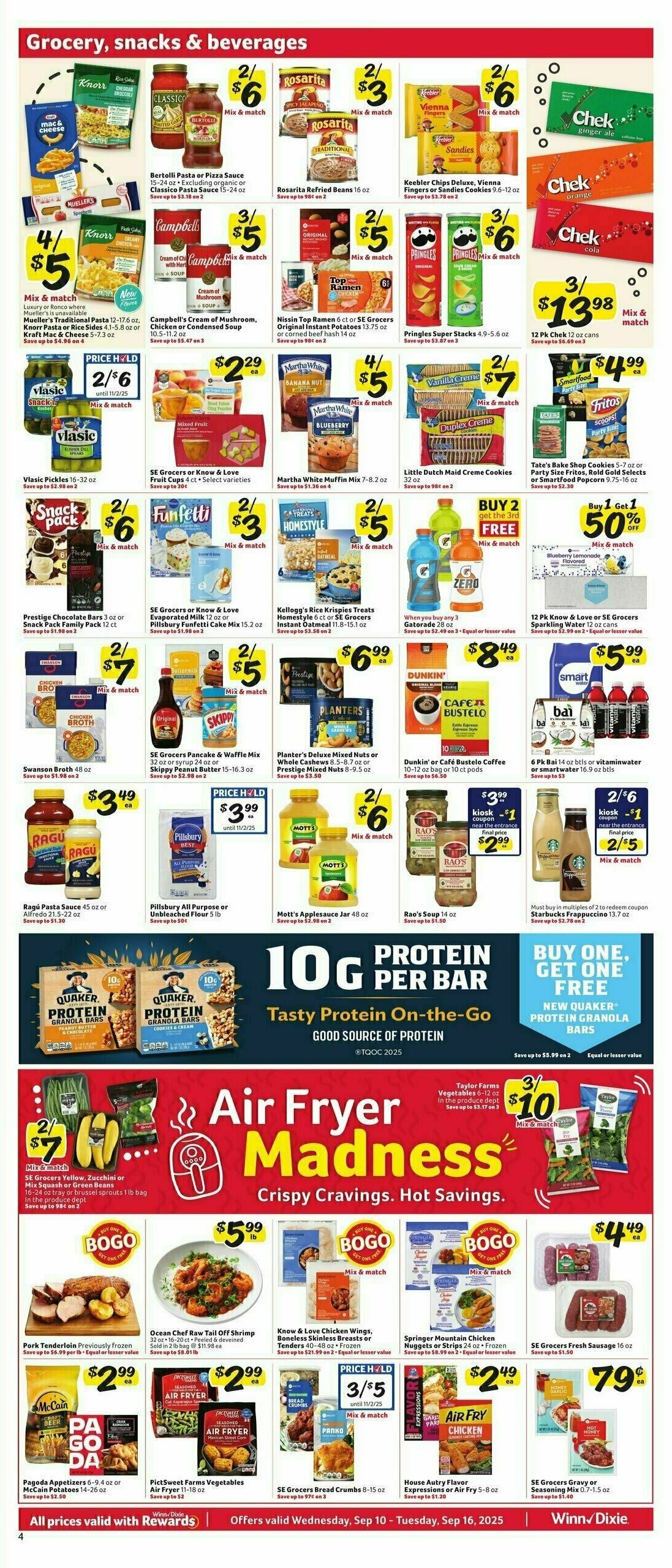 Winn-Dixie Weekly Ad from September 10