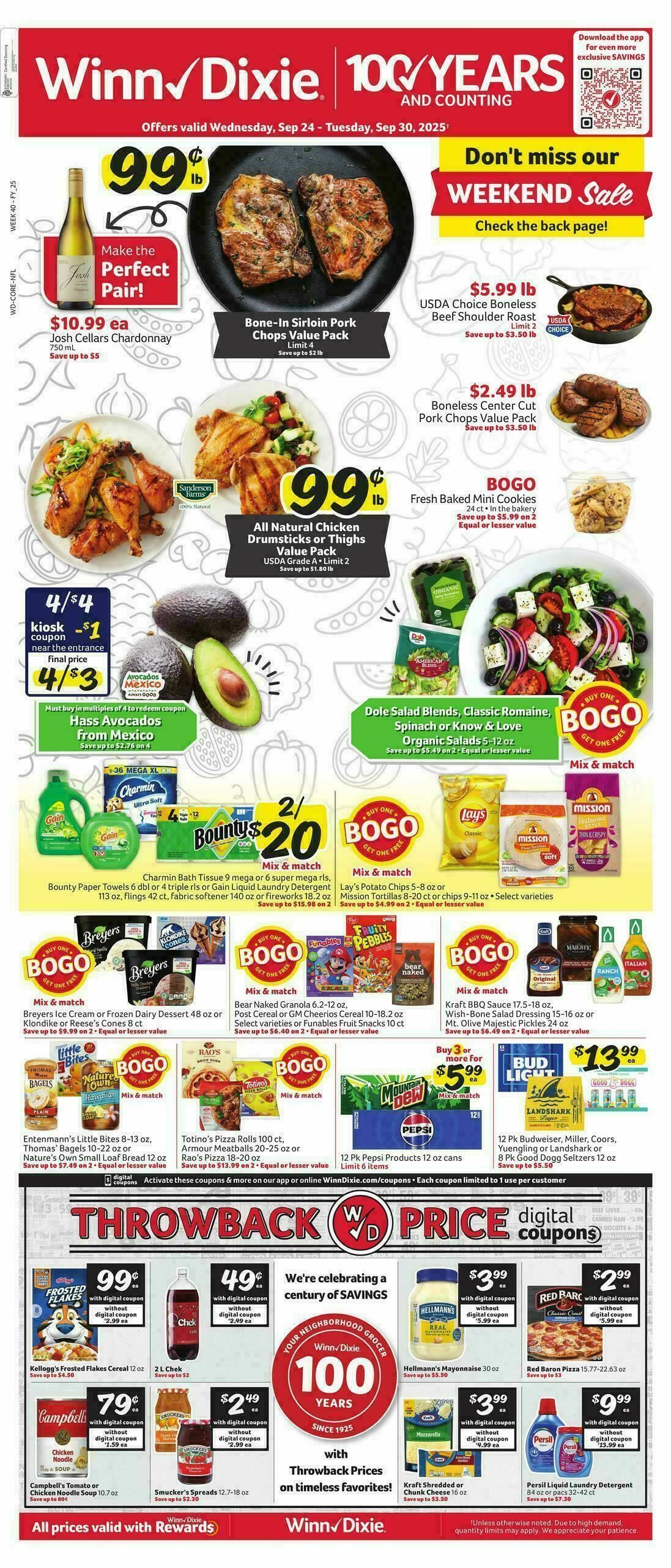 Winn-Dixie Weekly Ad from September 24