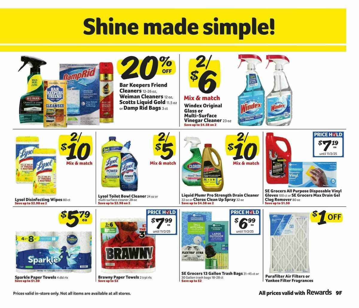 Winn-Dixie Weekly Ad from October 1