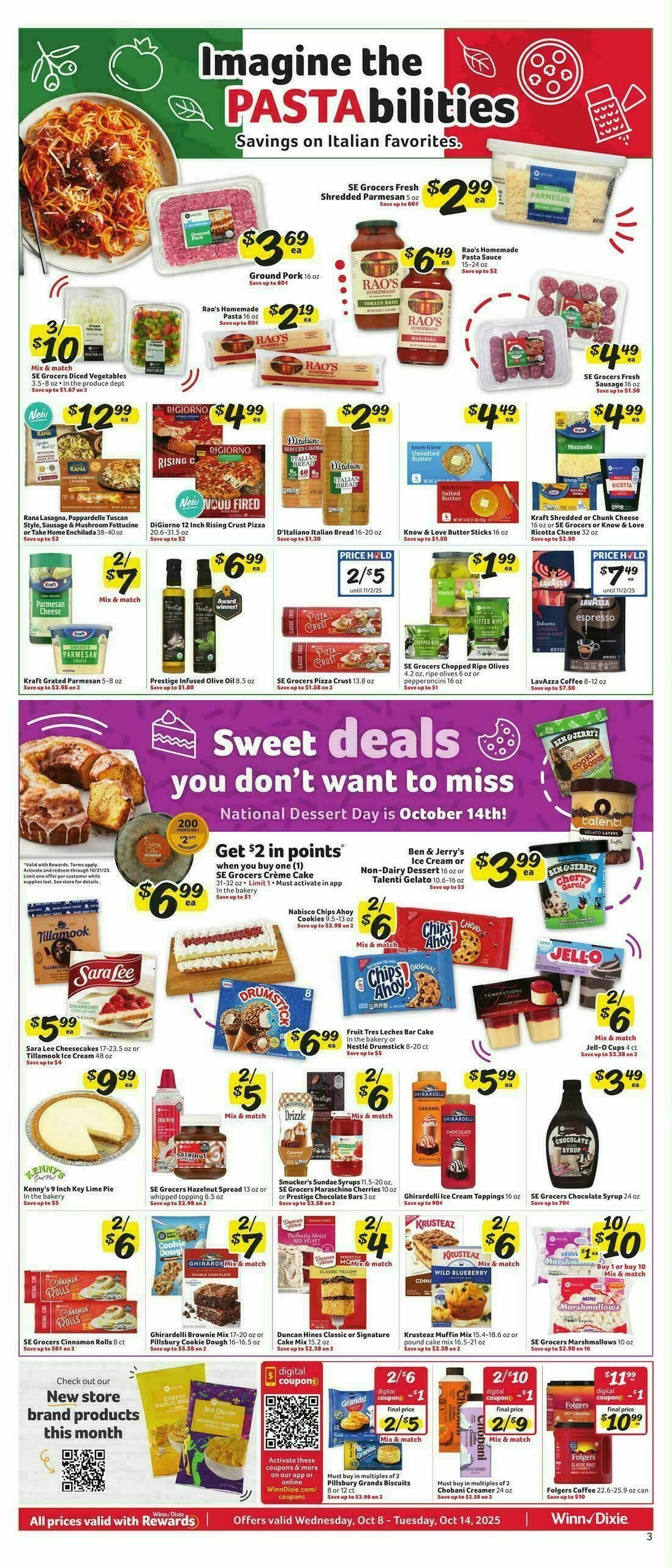 Winn-Dixie Weekly Ad from October 8
