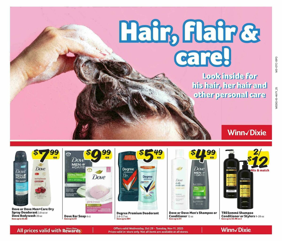 Winn-Dixie Weekly Ad from October 29