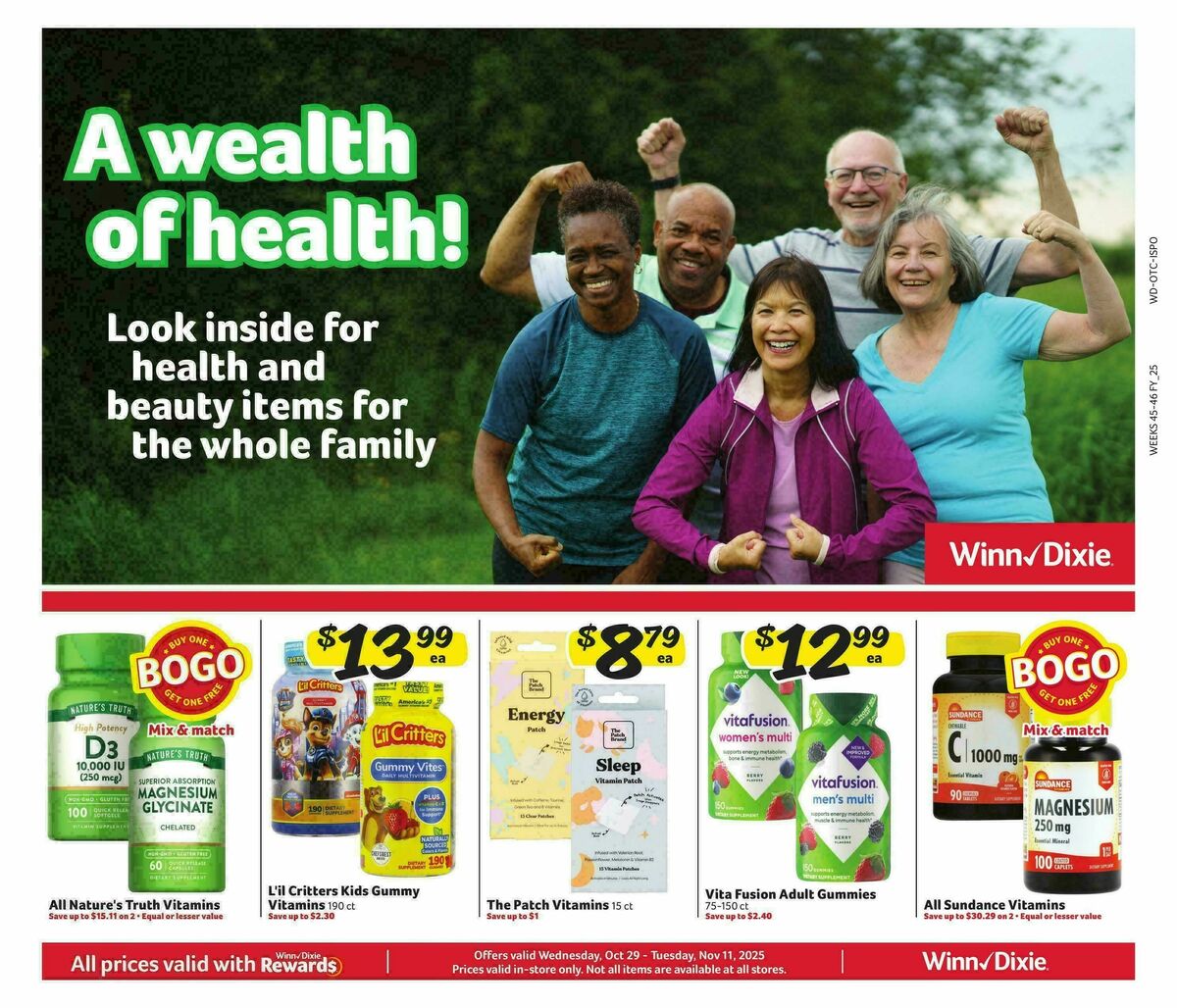 Winn-Dixie Weekly Ad from October 29