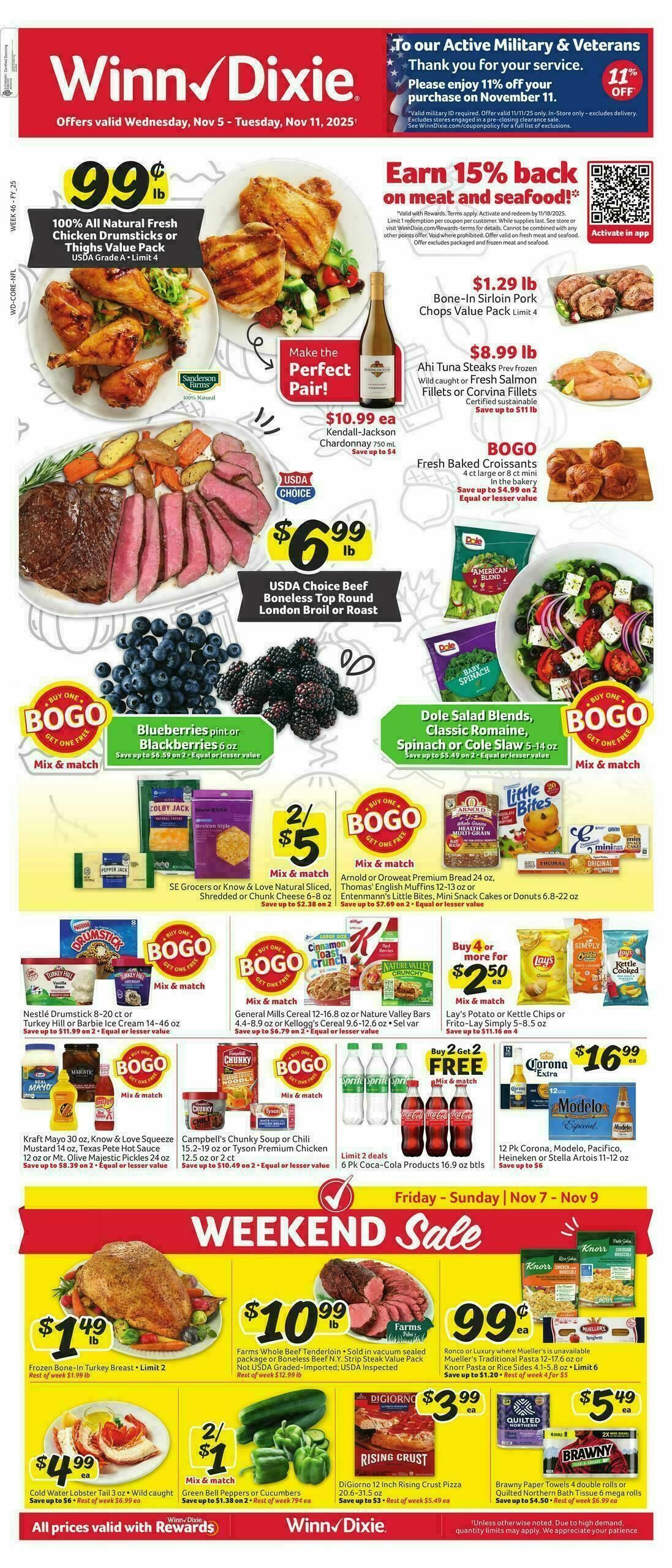 Winn-Dixie Weekly Ad from November 5
