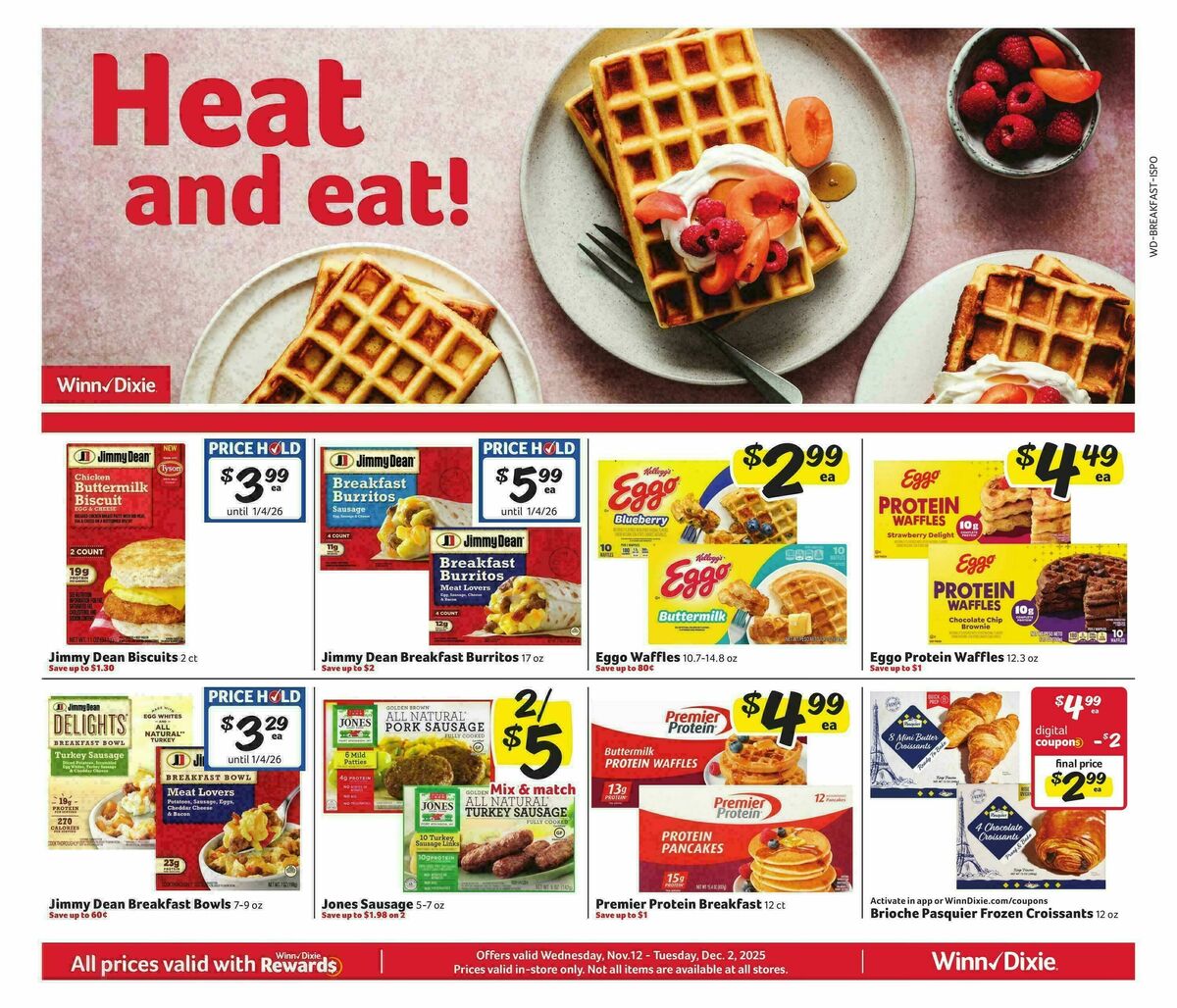Winn-Dixie Weekly Ad from November 12