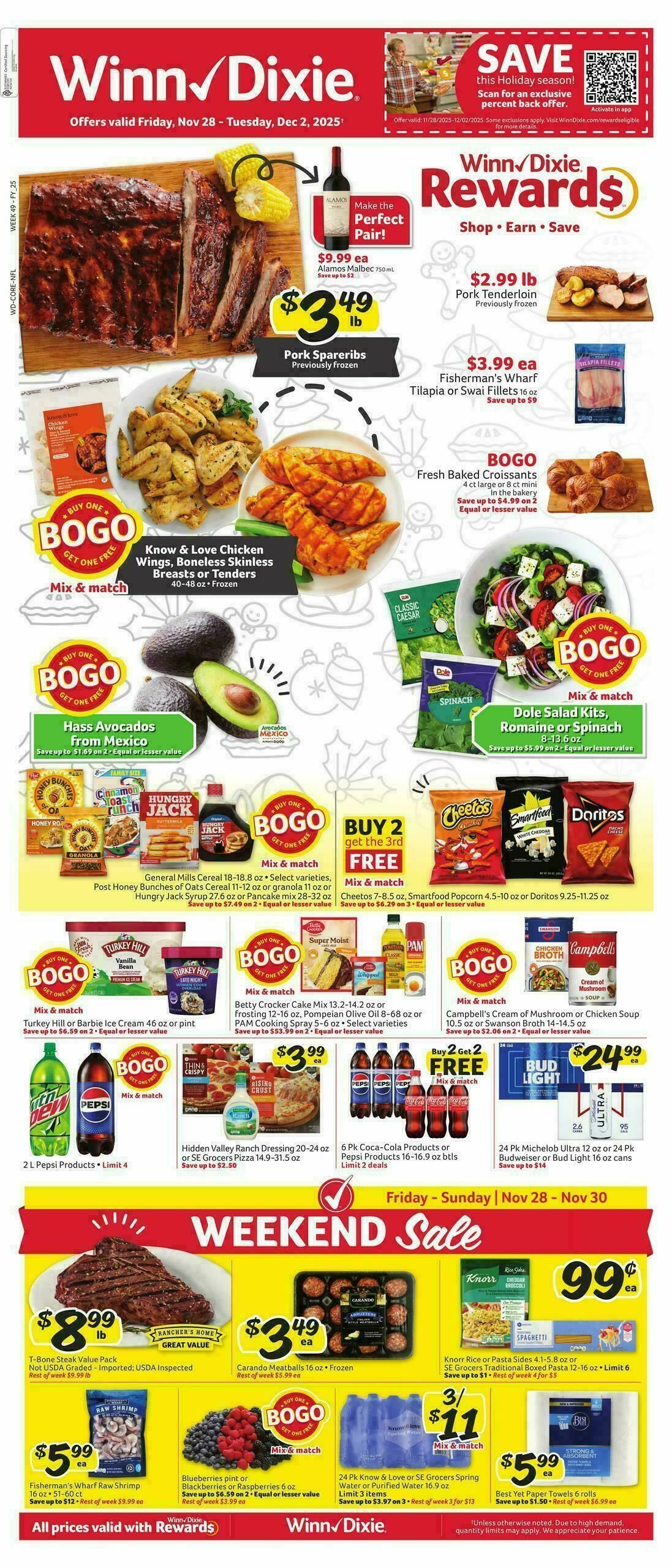 Winn-Dixie Weekly Ad from November 28