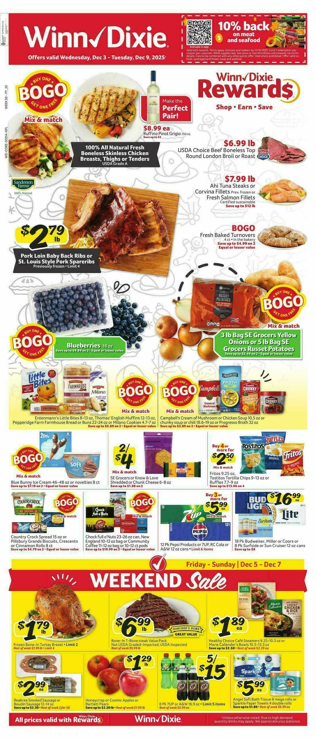 Winn-Dixie Weekly Ad from December 3