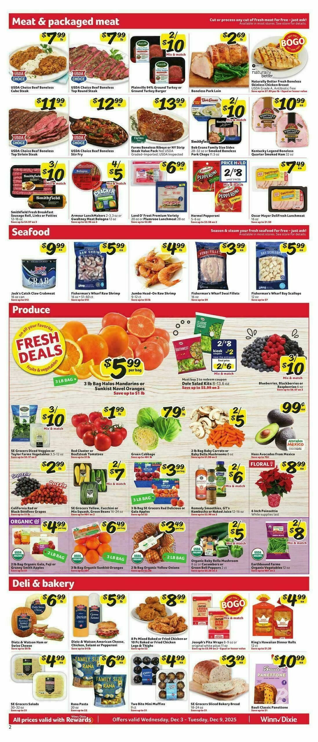 Winn-Dixie Weekly Ad from December 3