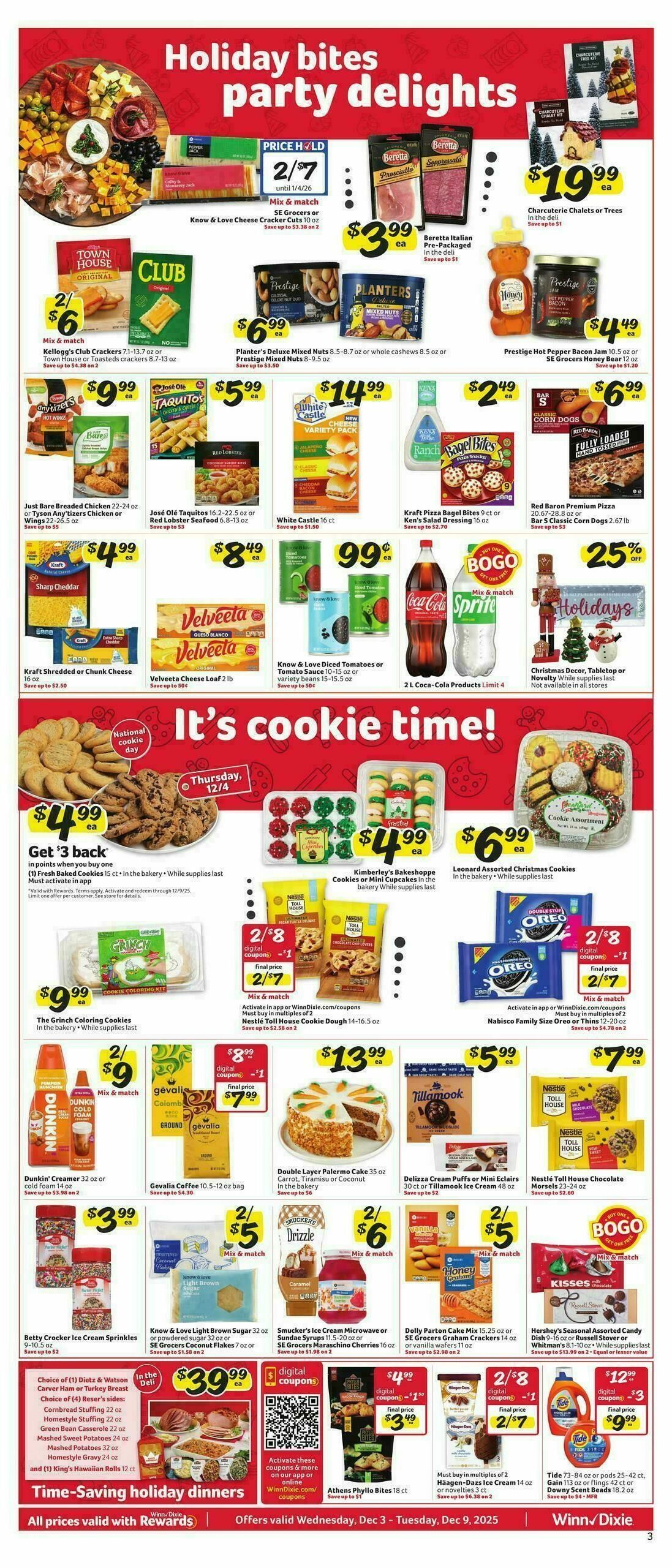 Winn-Dixie Weekly Ad from December 3