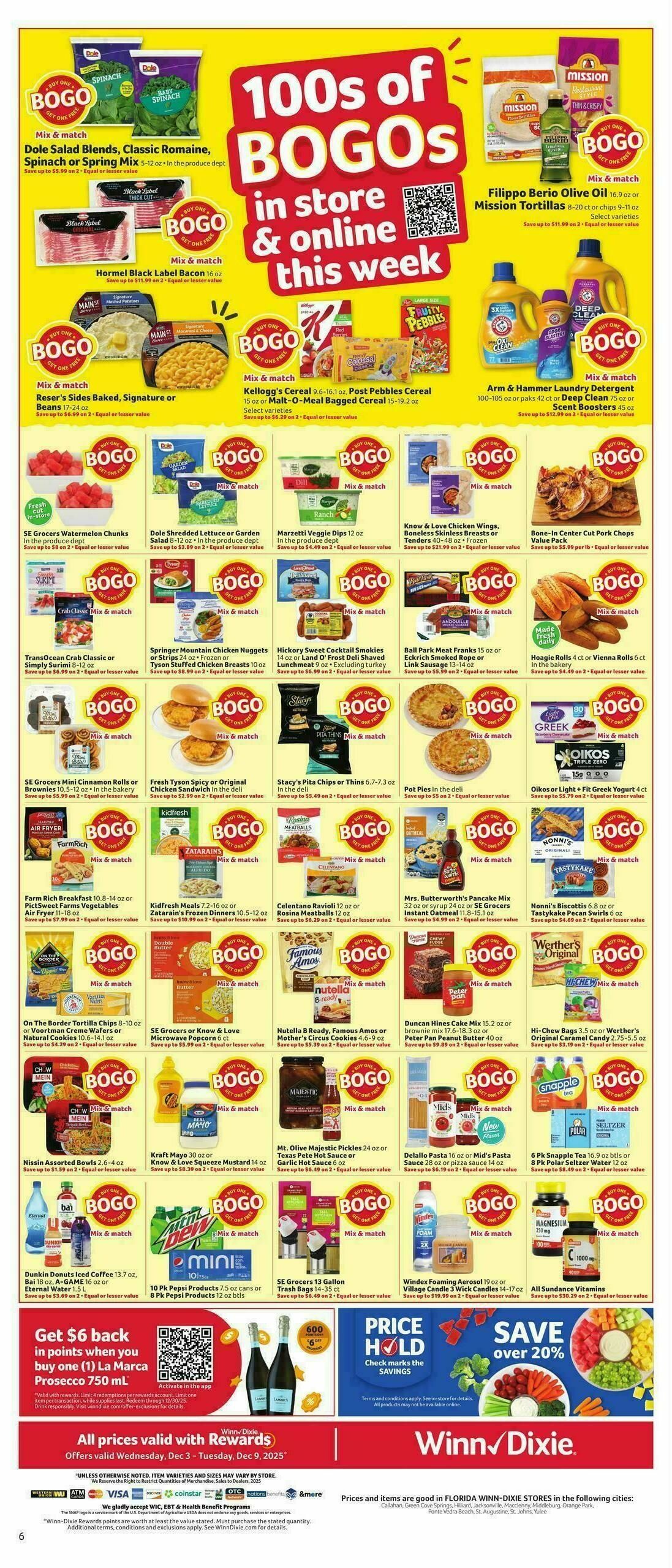 Winn-Dixie Weekly Ad from December 3
