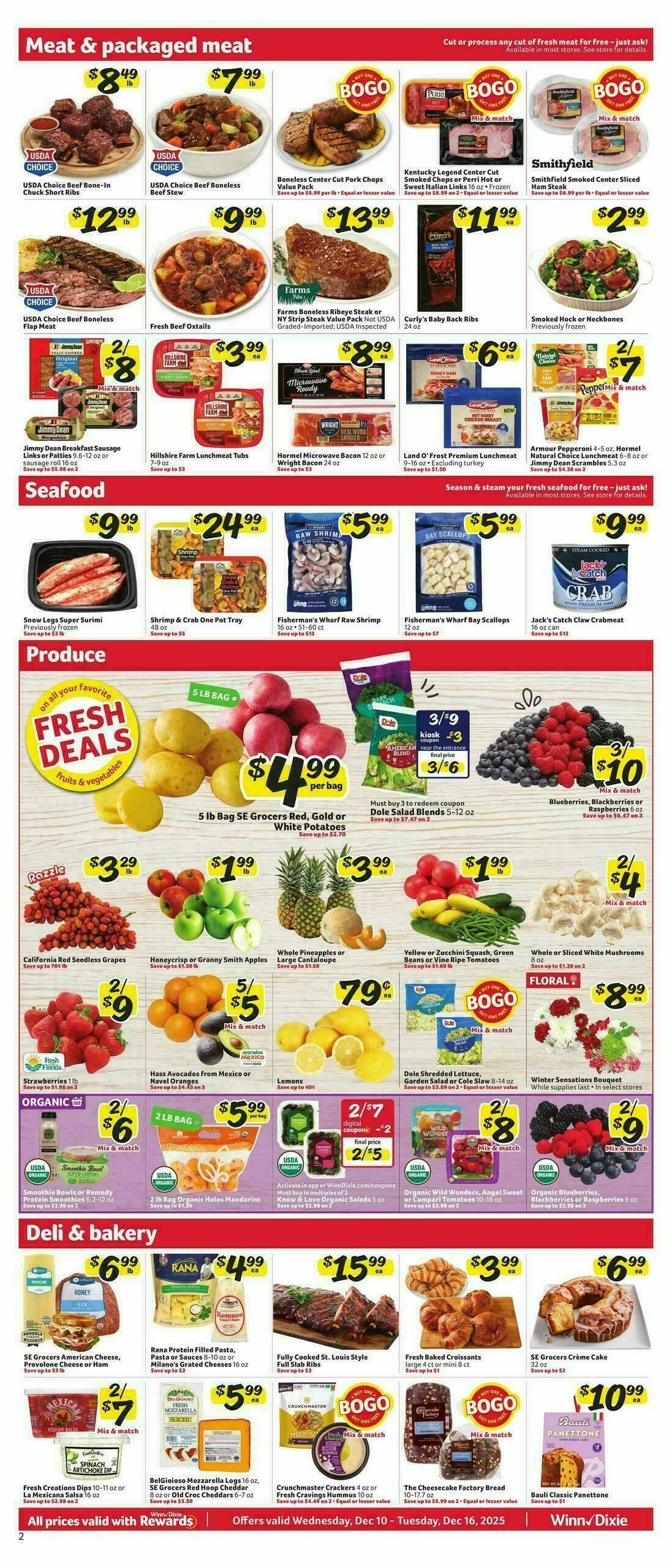 Winn-Dixie Weekly Ad from December 10