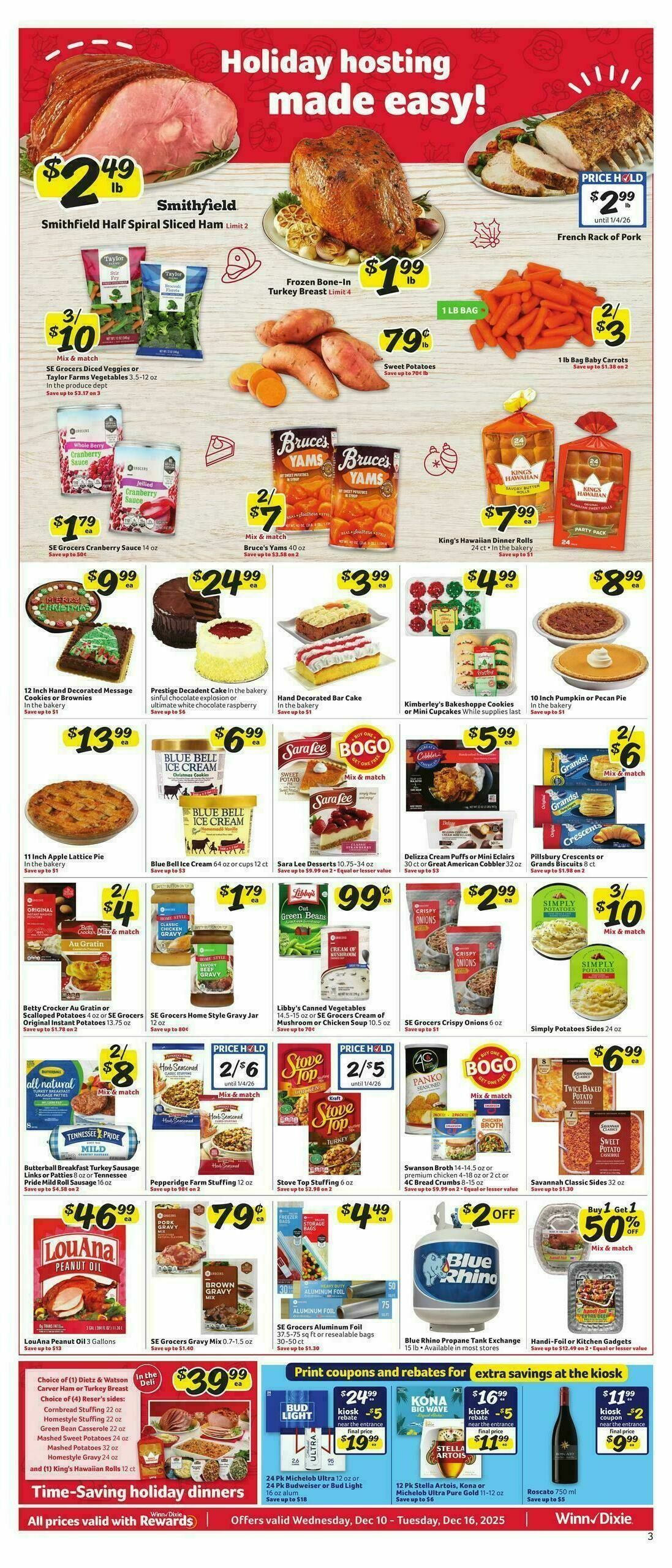Winn-Dixie Weekly Ad from December 10