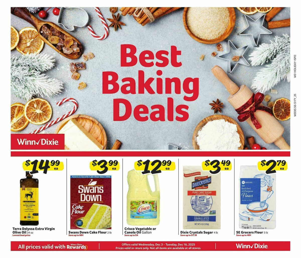 Winn-Dixie Weekly Ad from December 3