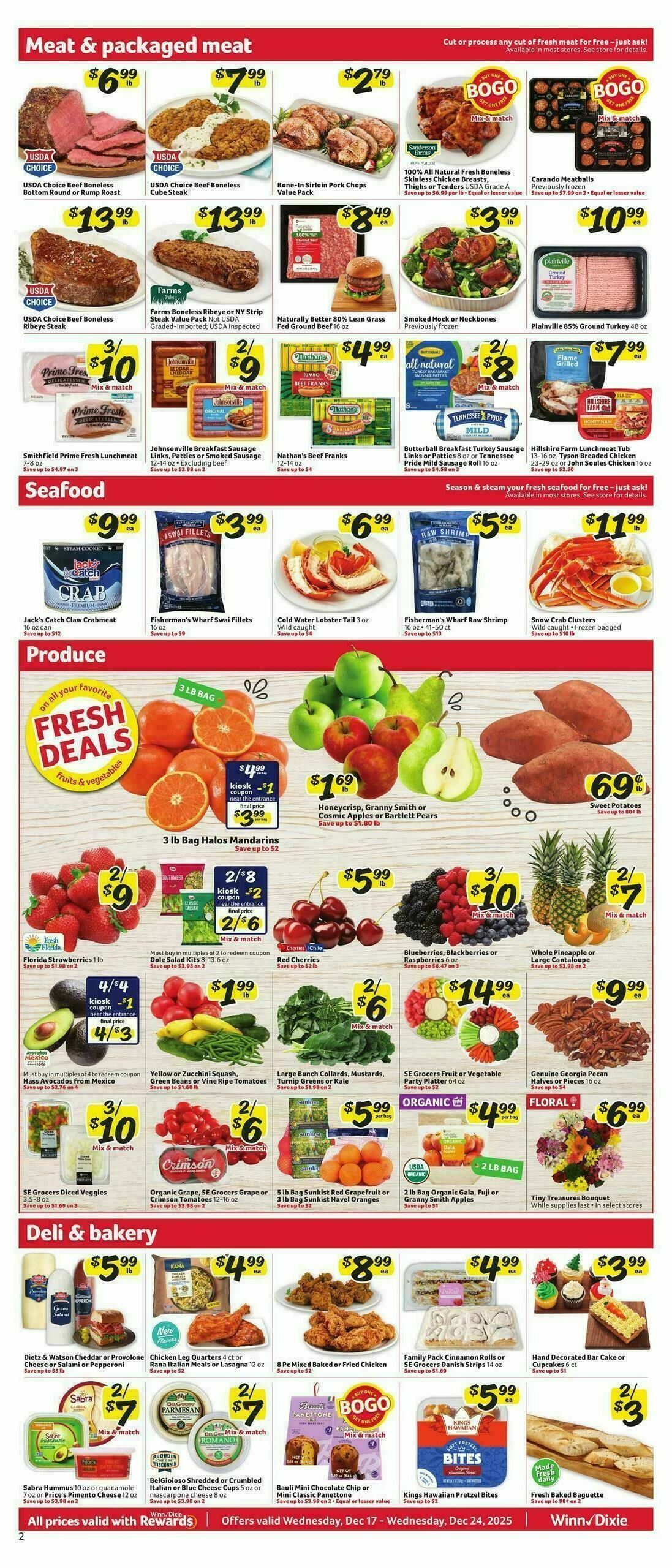 Winn-Dixie Weekly Ad from December 17