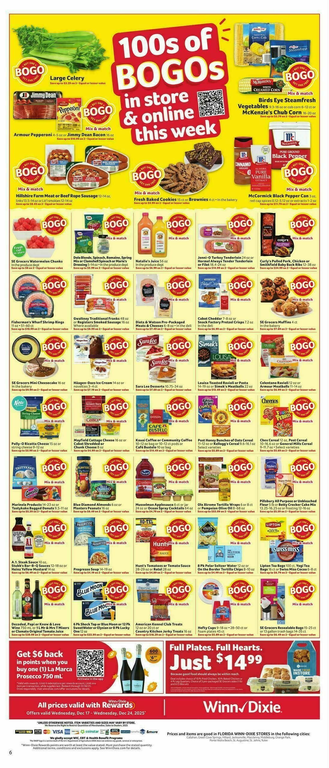 Winn-Dixie Weekly Ad from December 17