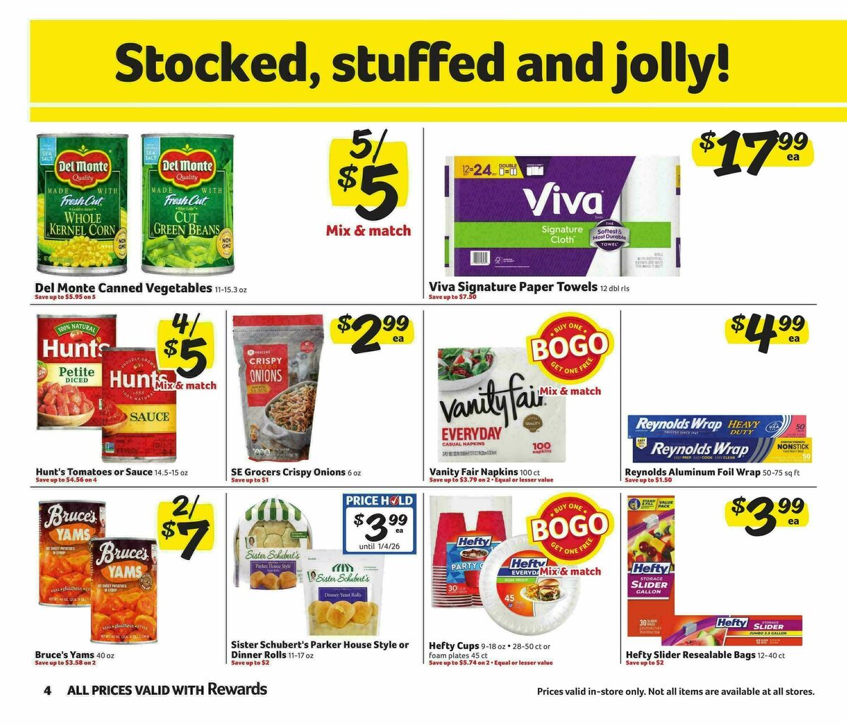 Winn-Dixie Weekly Ad from December 17