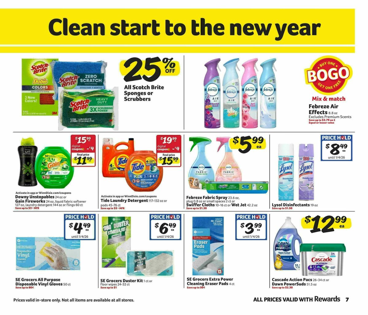 Winn-Dixie Weekly Ad from December 17