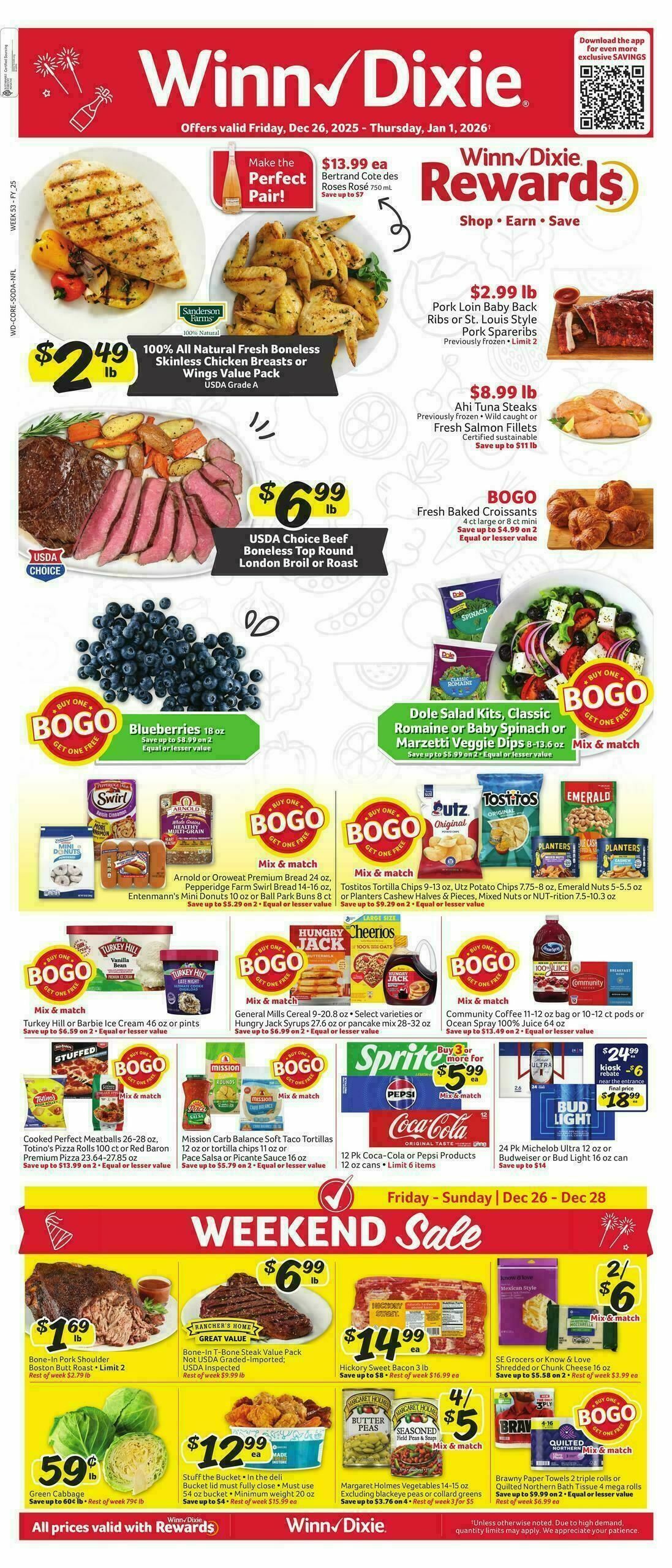 Winn-Dixie Weekly Ad from December 26