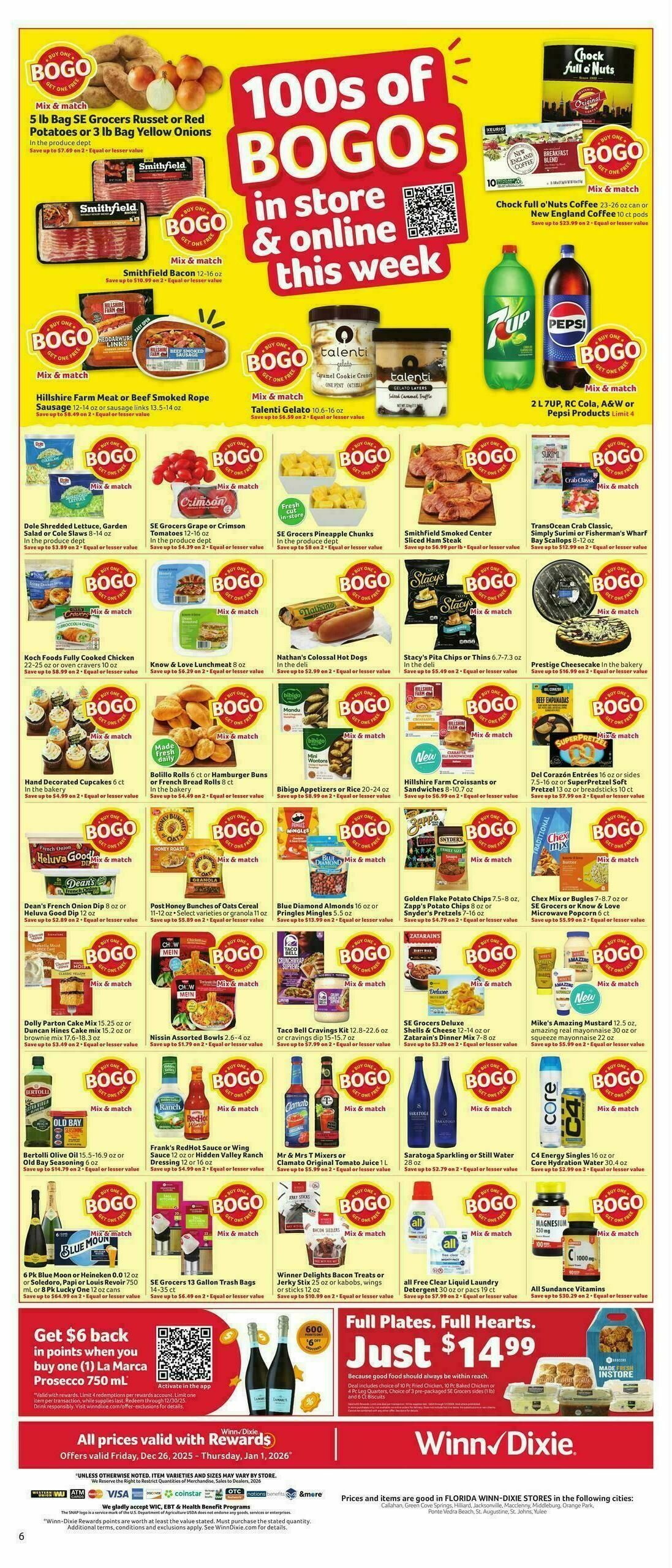 Winn-Dixie Weekly Ad from December 26