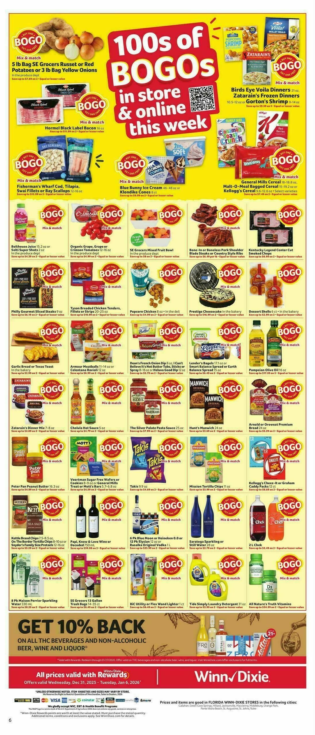 Winn-Dixie Weekly Ad from December 31