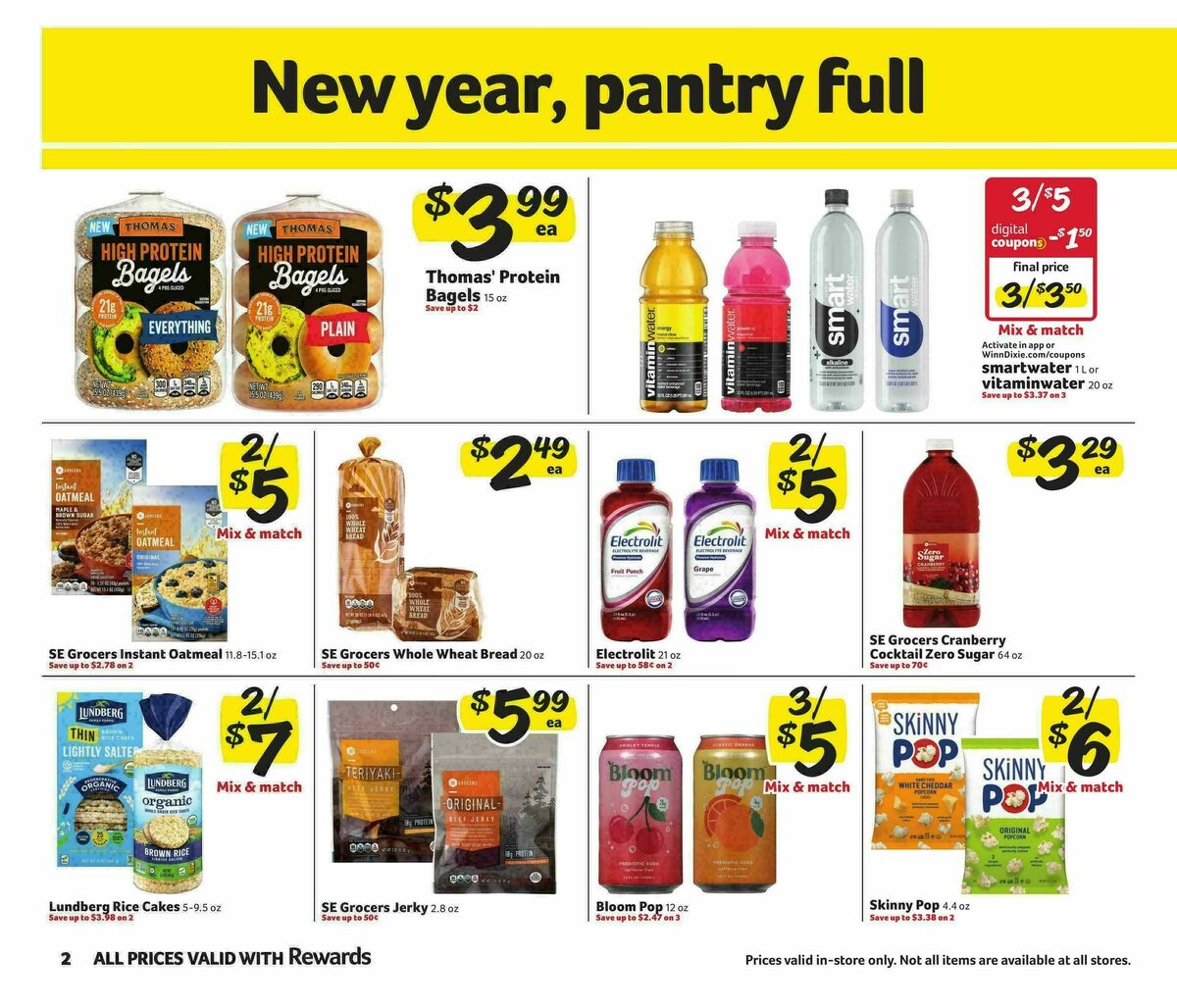 Winn-Dixie Weekly Ad from December 31