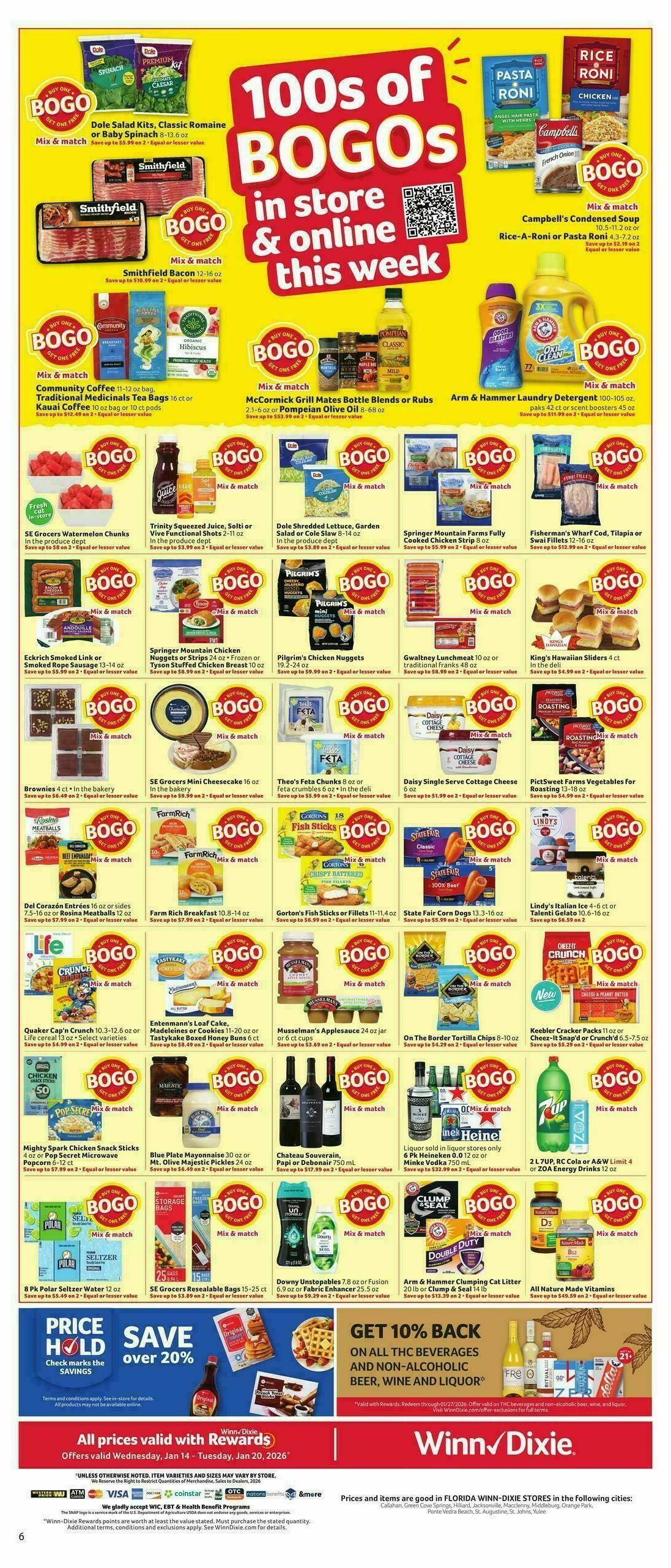 Winn-Dixie Weekly Ad from January 14