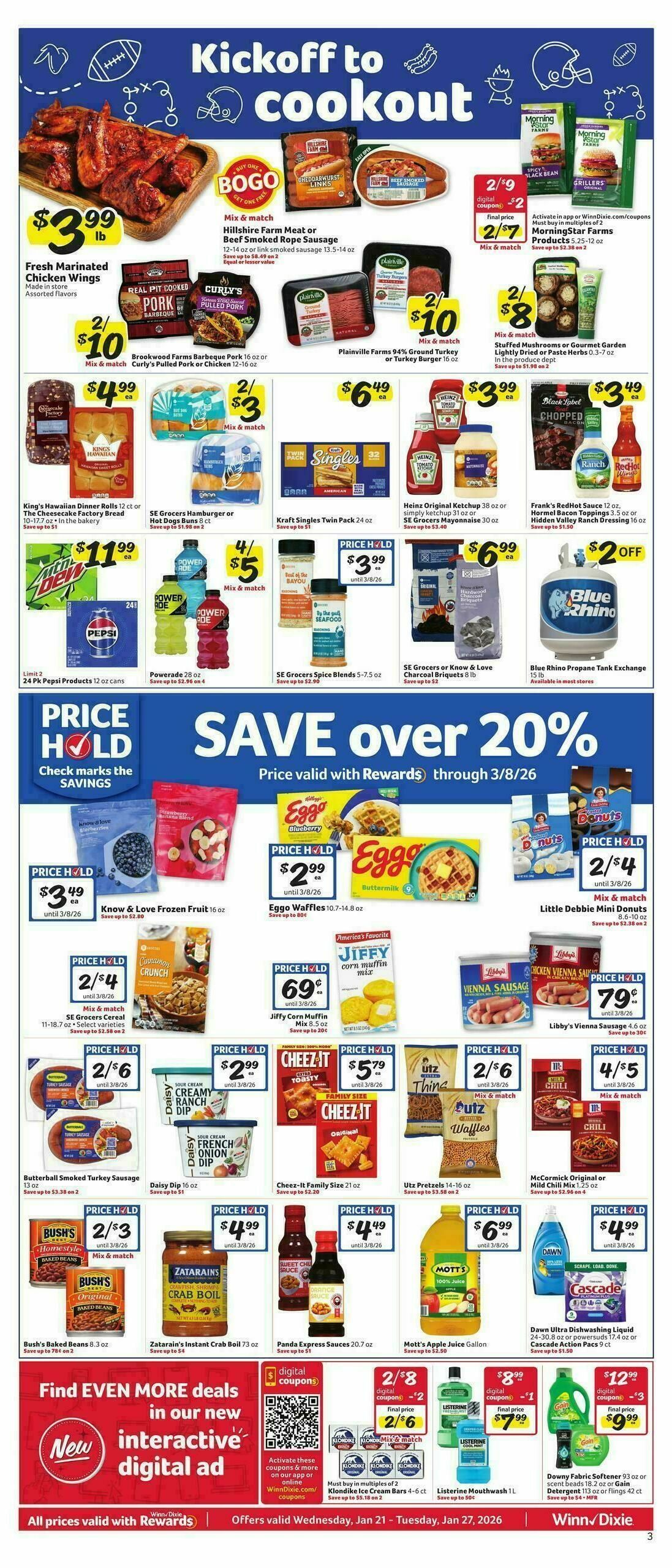 Winn-Dixie Weekly Ad from January 21