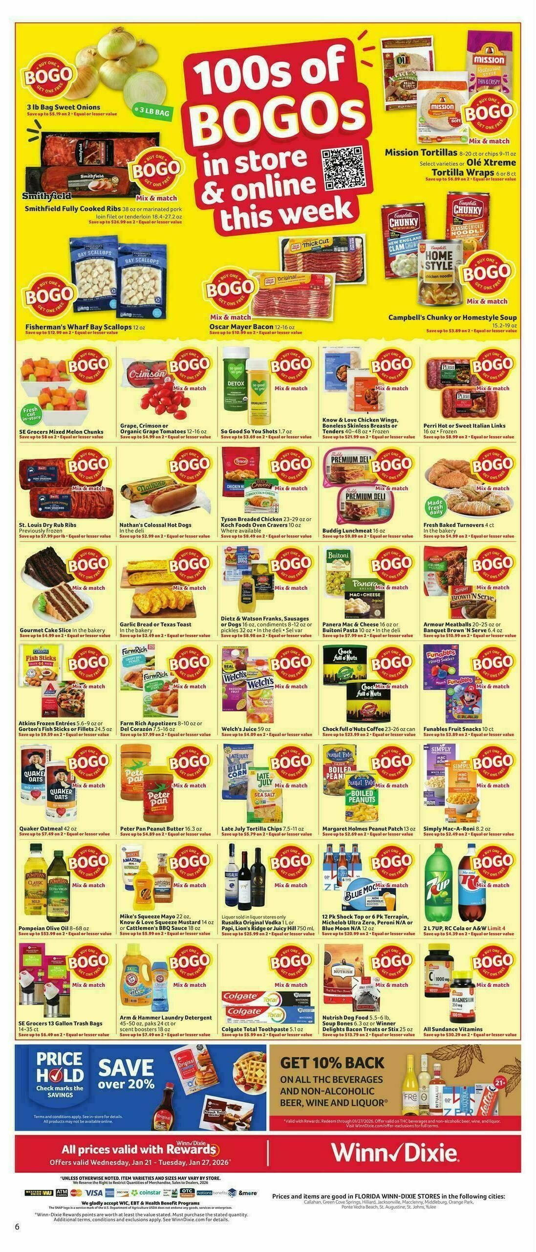 Winn-Dixie Weekly Ad from January 21