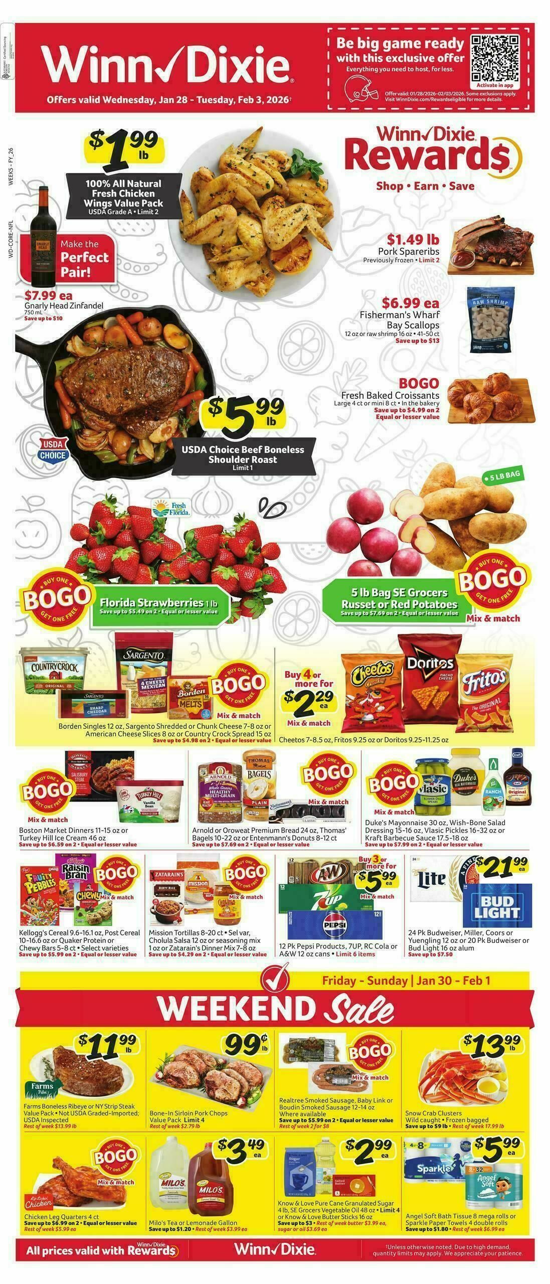 Winn-Dixie Weekly Ad from January 28