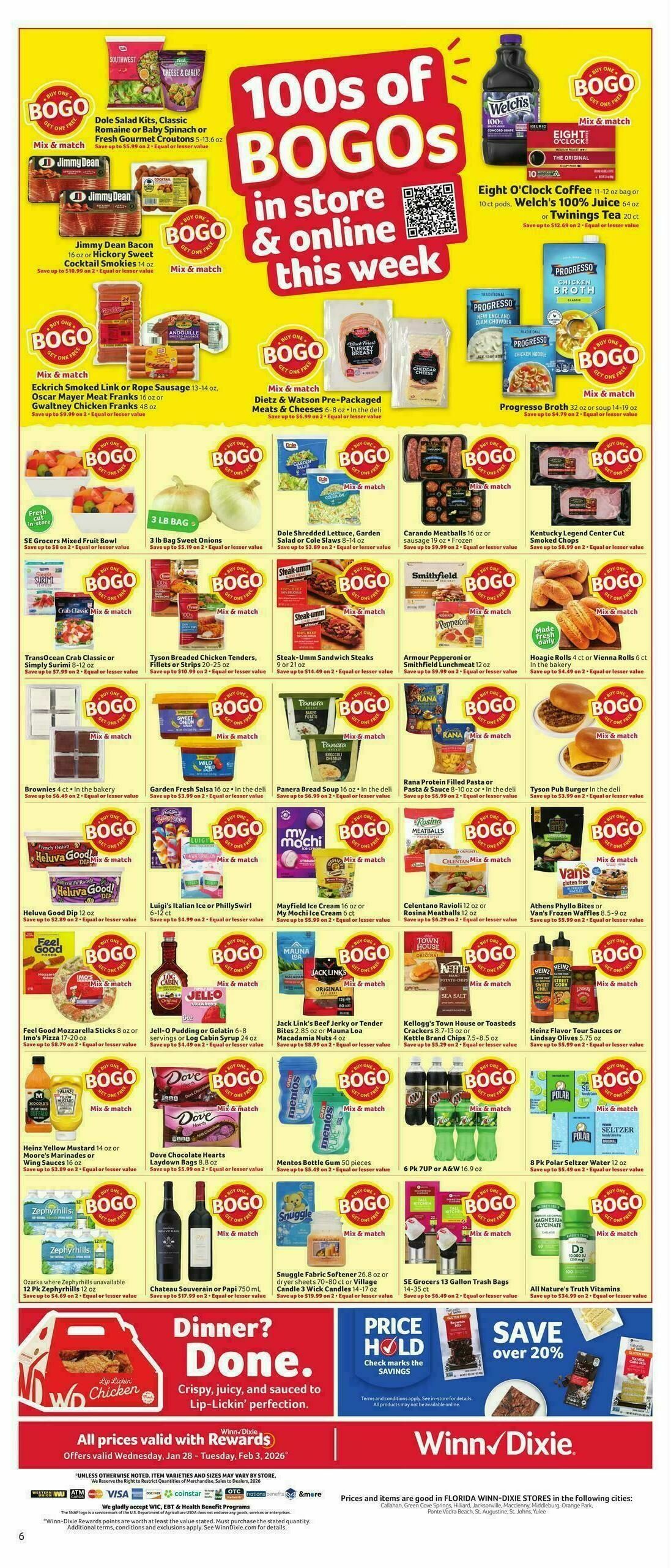 Winn-Dixie Weekly Ad from January 28