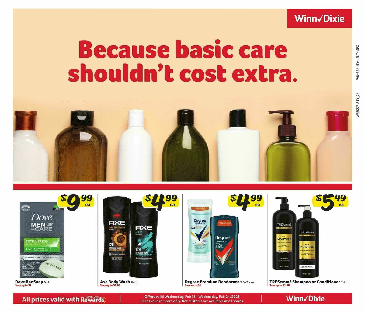 Winn-Dixie Weekly Ad from February 11