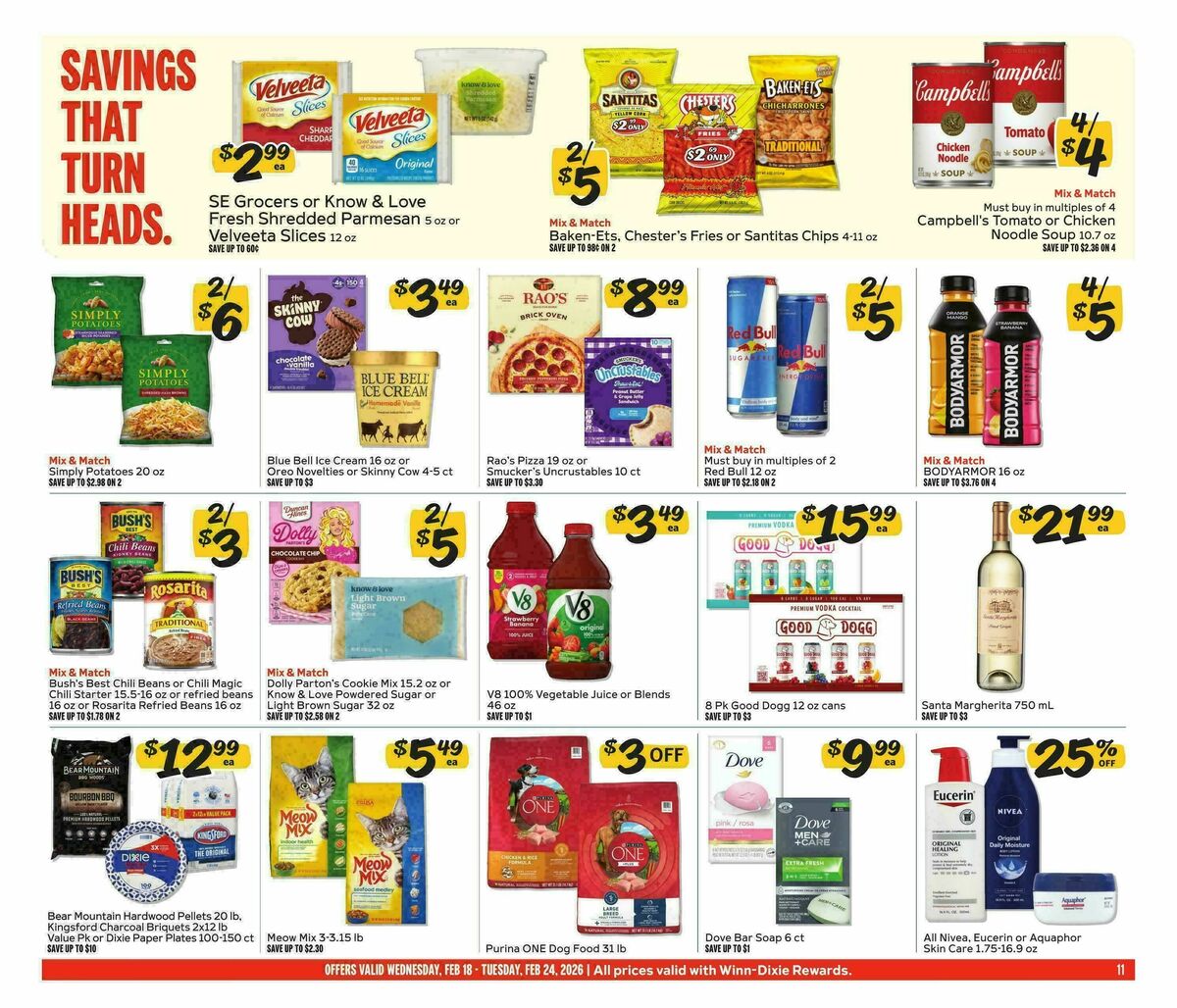 Winn-Dixie Weekly Ad from February 18