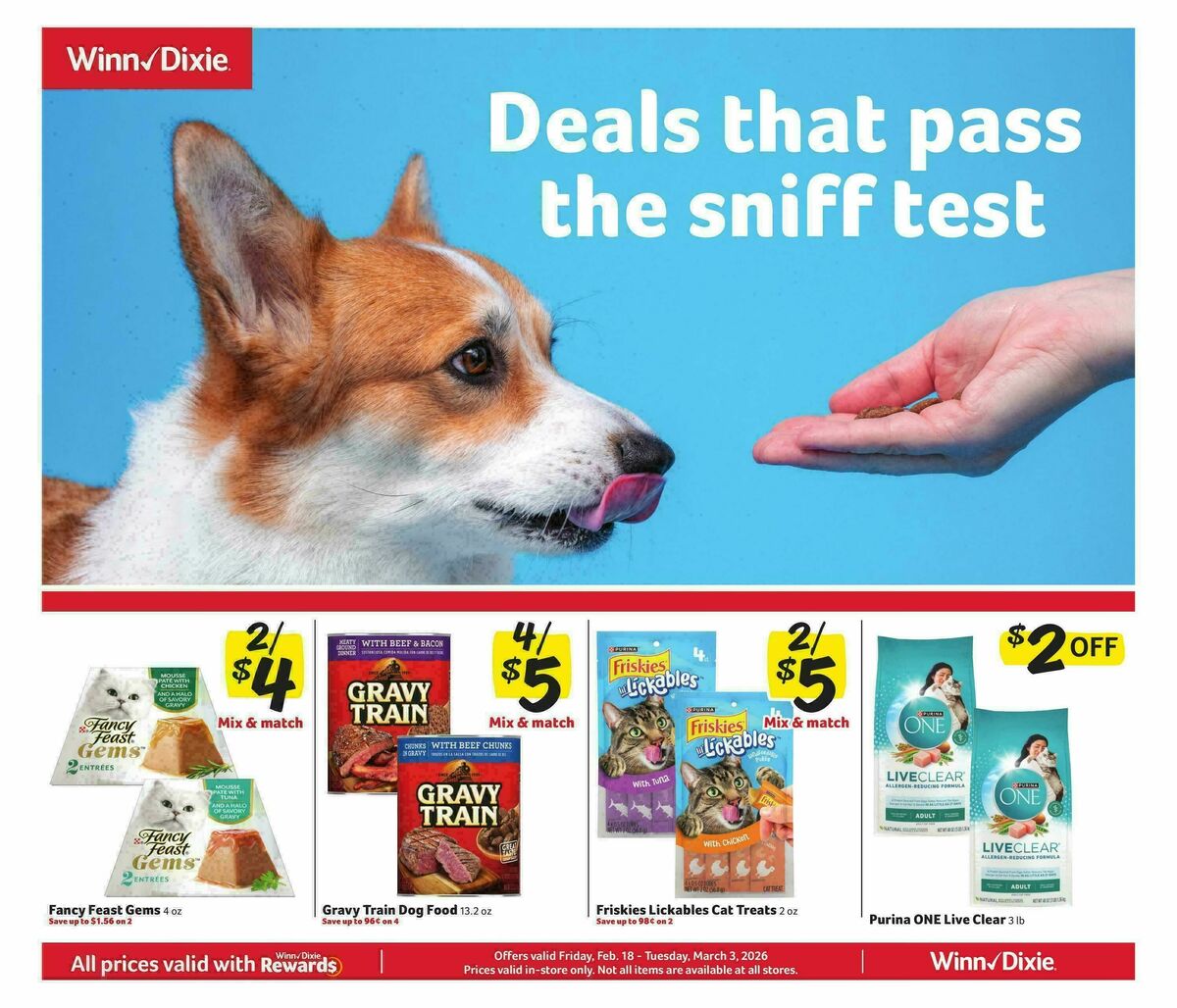 Winn-Dixie Weekly Ad from February 18