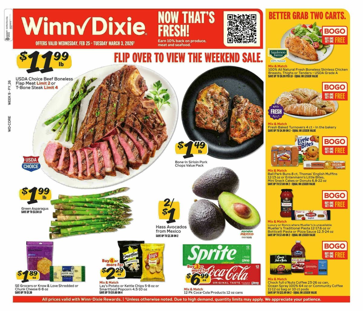 Winn-Dixie Weekly Ad from February 25