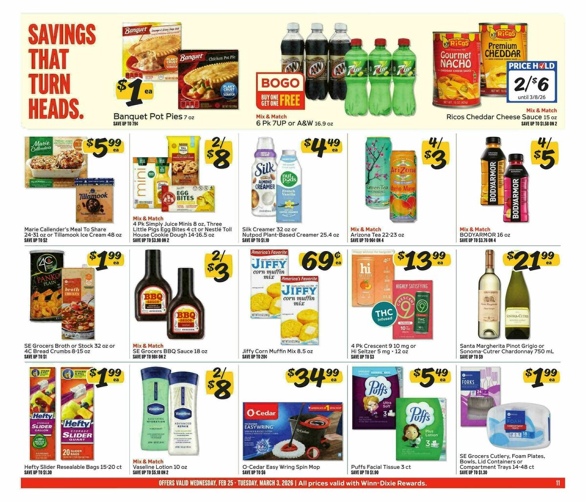 Winn-Dixie Weekly Ad from February 25