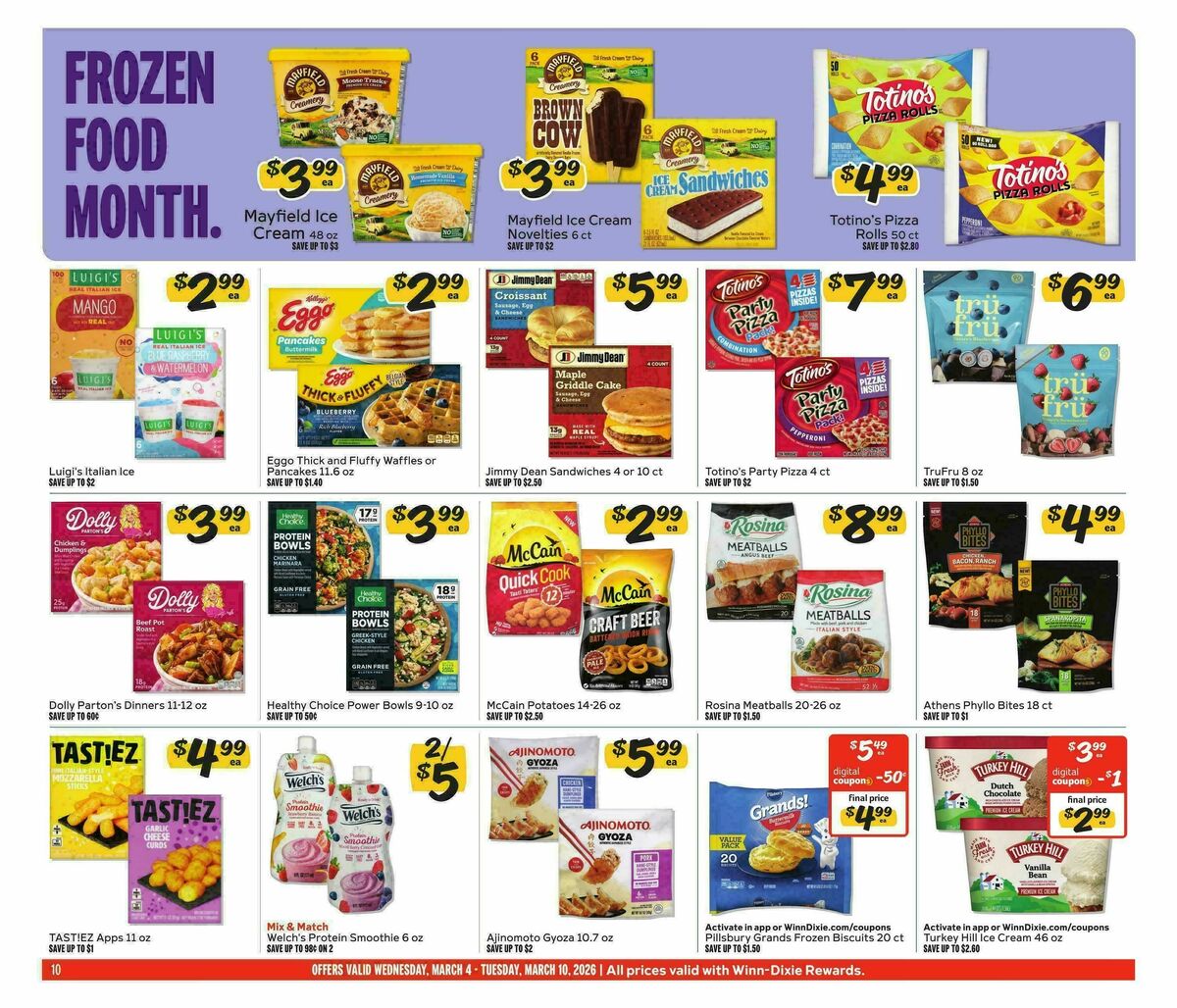 Winn-Dixie Weekly Ad from March 4
