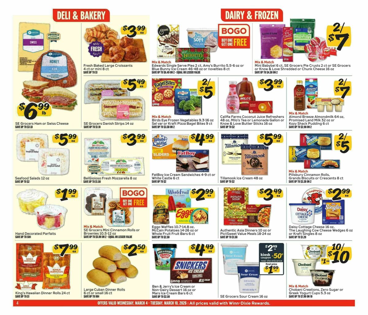 Winn-Dixie Weekly Ad from March 4