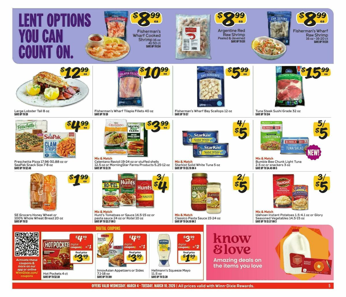 Winn-Dixie Weekly Ad from March 4