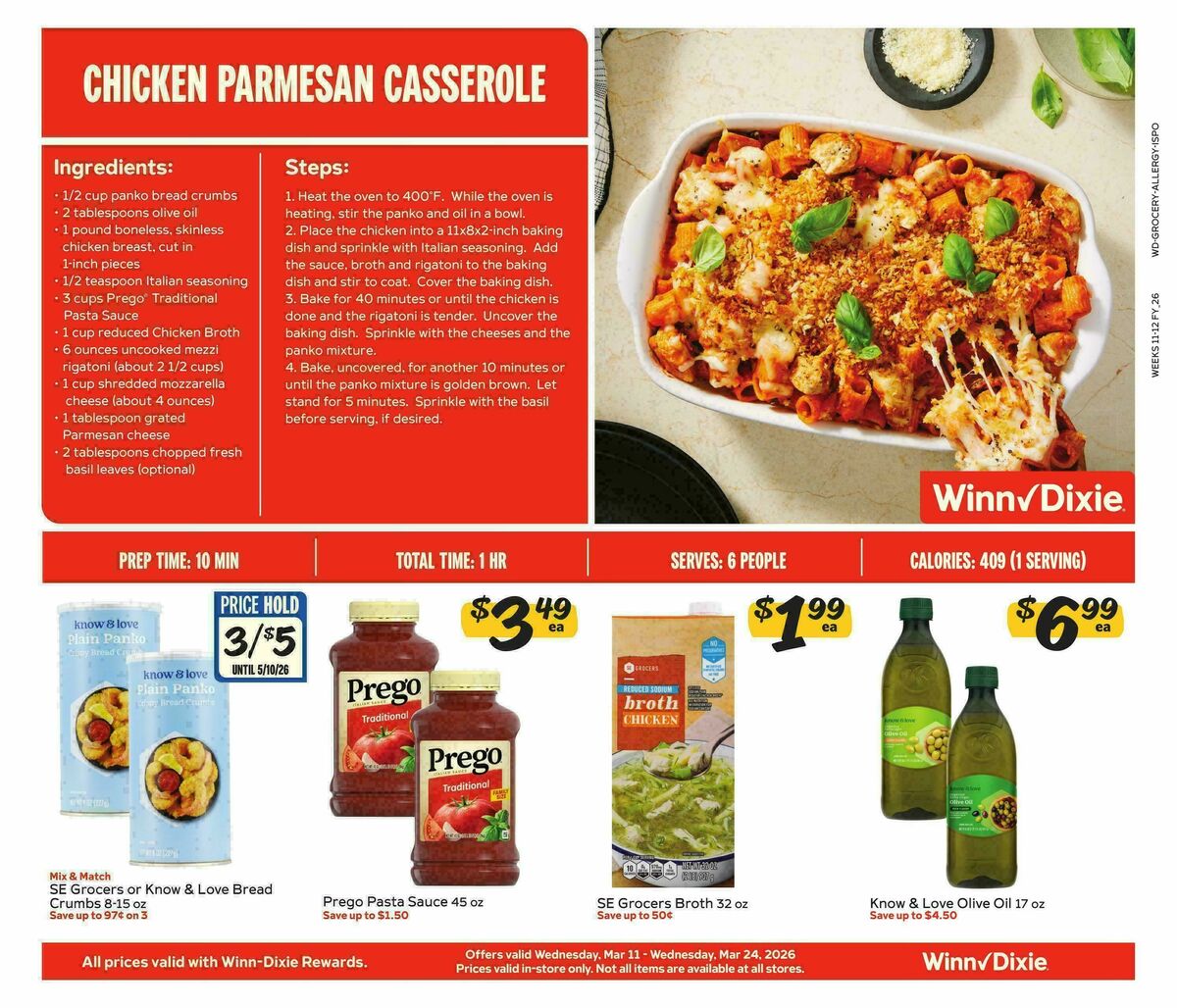 Winn-Dixie Weekly Ad from March 11