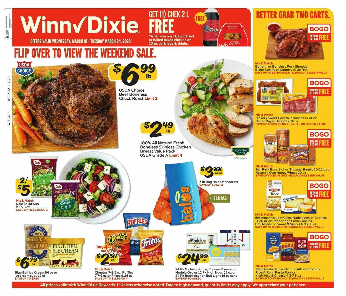 Winn-Dixie Weekly Ad from March 18