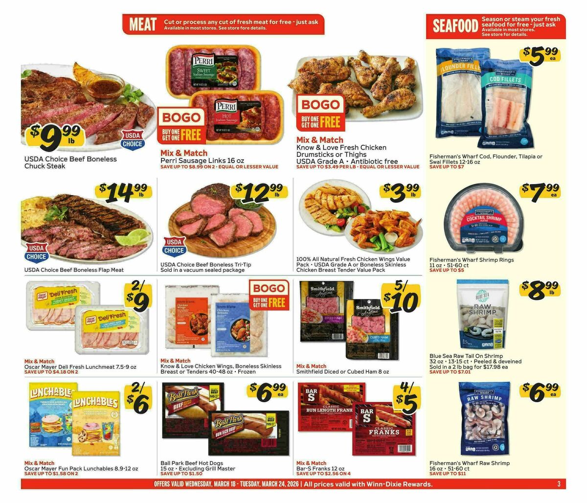 Winn-Dixie Weekly Ad from March 18
