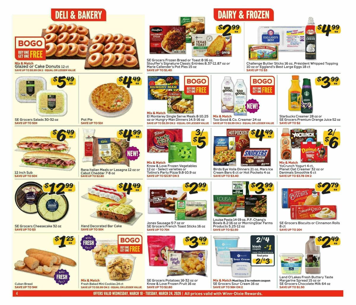 Winn-Dixie Weekly Ad from March 18