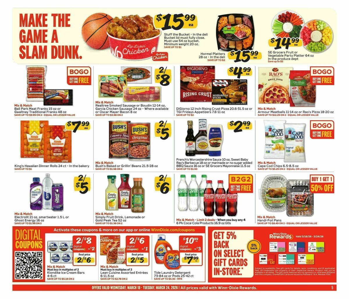 Winn-Dixie Weekly Ad from March 18