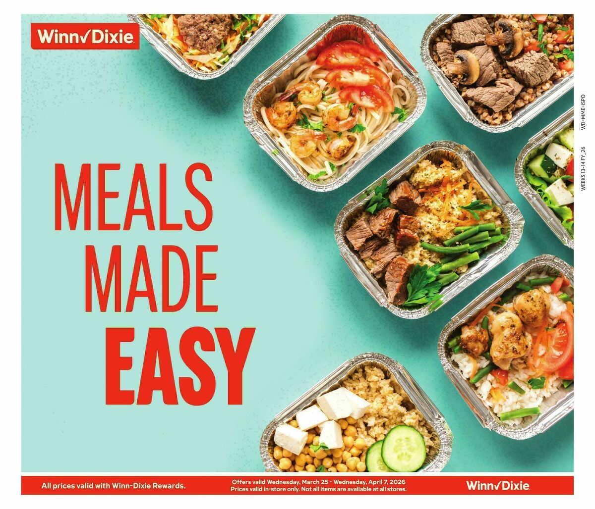 Winn-Dixie Weekly Ad from March 25