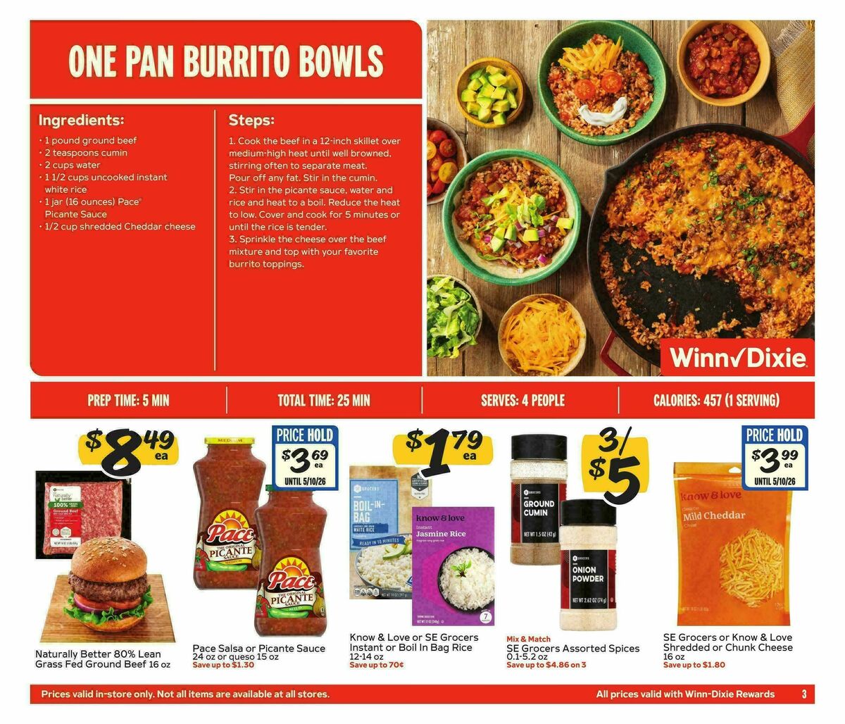 Winn-Dixie Weekly Ad from March 25