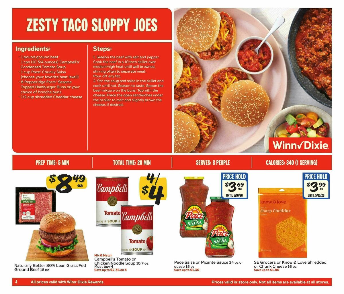 Winn-Dixie Weekly Ad from March 25