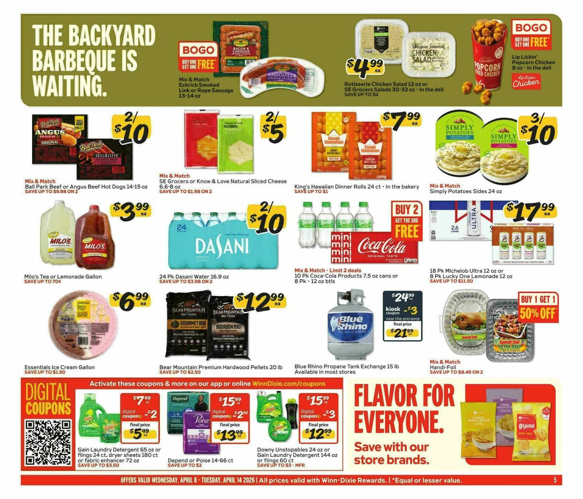 Winn-Dixie Weekly Ad from April 8