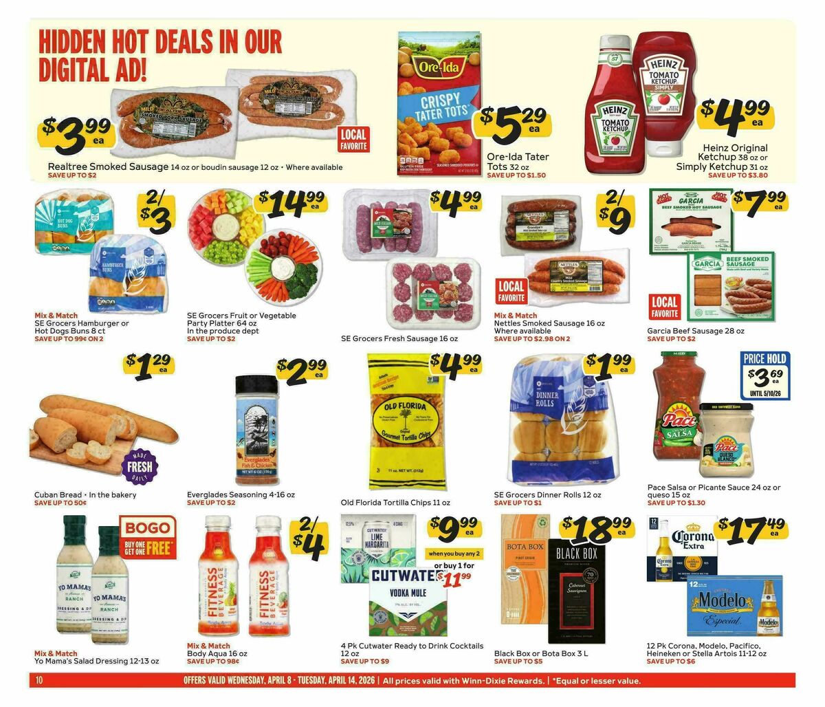 Winn-Dixie Weekly Ad from April 8