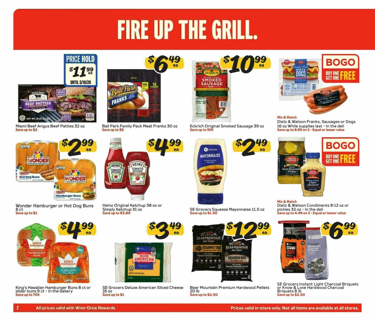 Winn-Dixie Weekly Ad from April 8