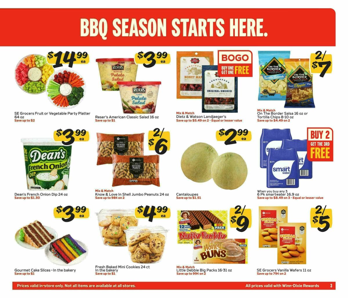 Winn-Dixie Weekly Ad from April 8